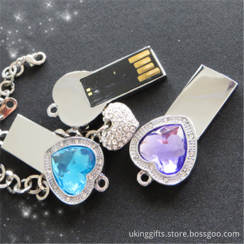 Jewellery Mini USB Flash Disk 4GB for Customized Color